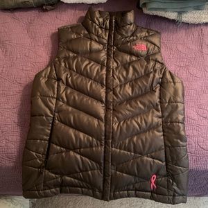 The north face breast cancer awareness vest